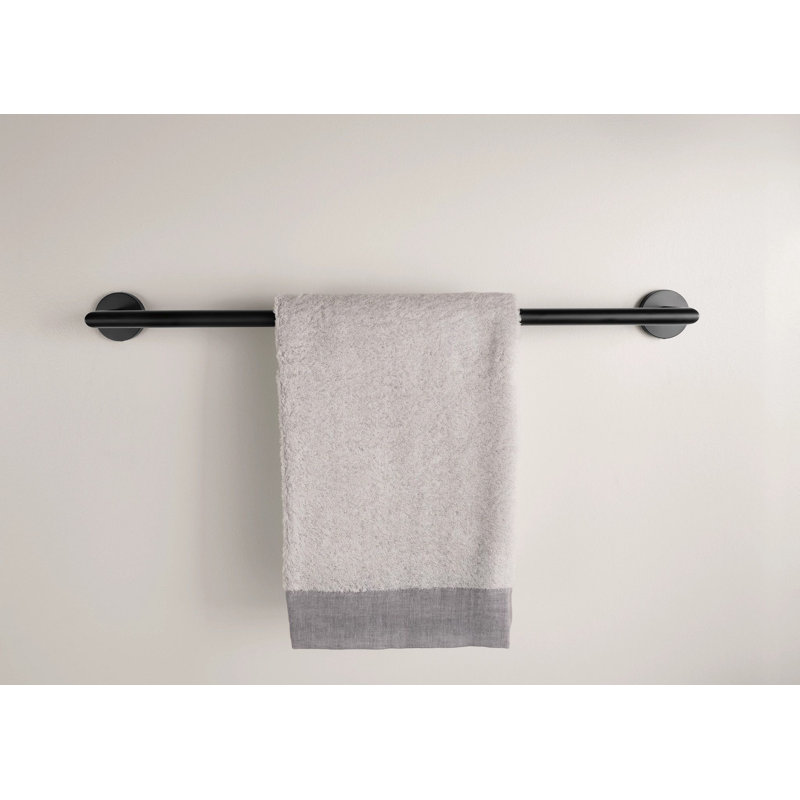 Moen Y5794CH Mensola Da Bagno Moderna Stile Hotel Arlys - Larghezza 61 Cm Con Porta Asciugamani - Cromo - 2
